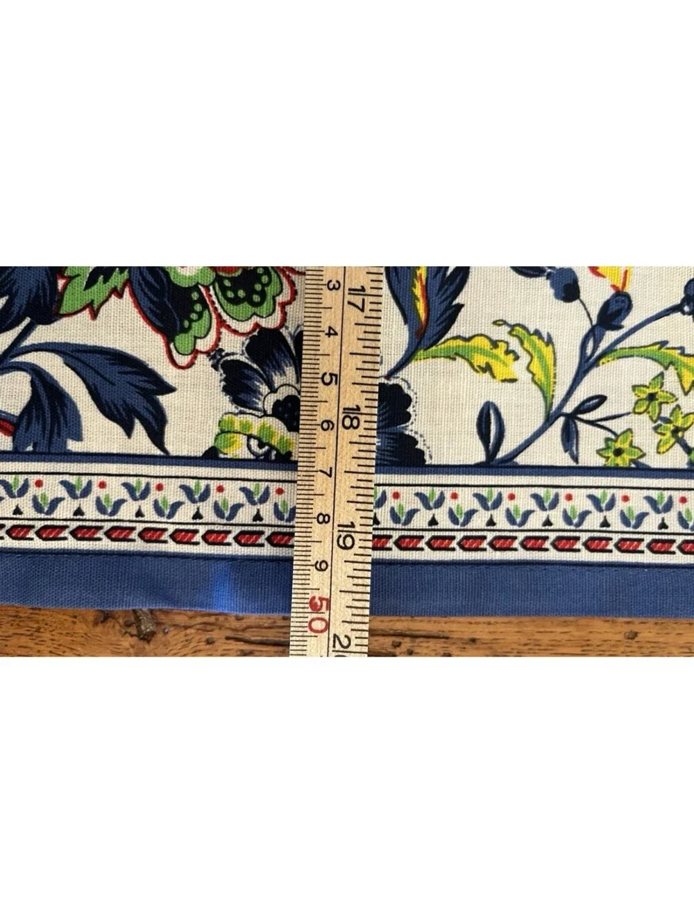 French Style Floral Bird Cloth Dinner Napkins Blue Yellow Red Set of 4